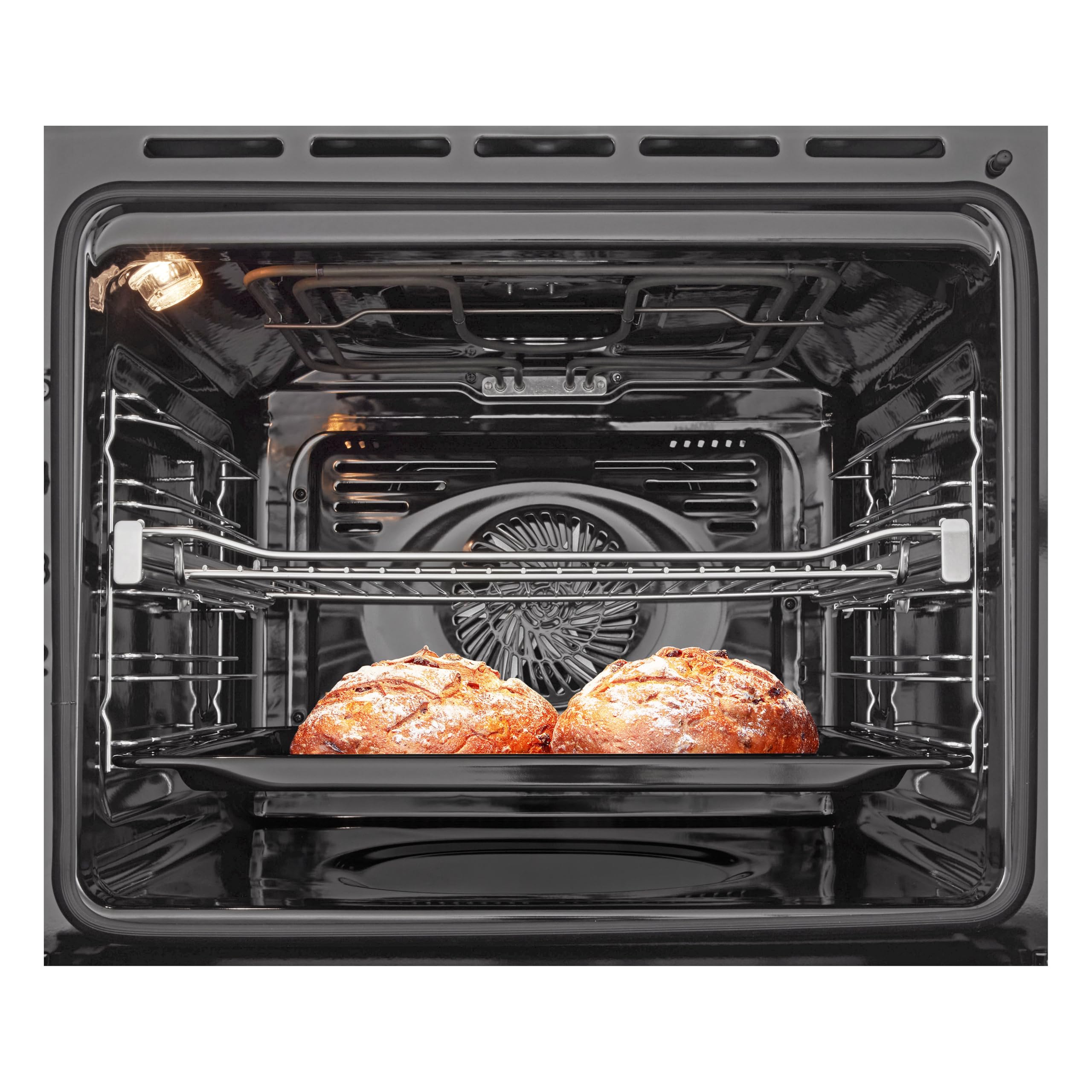 LG WS5D7210S Forno da Incasso Classe A, 72L, 11 Programmi di Cottura, Modalità Friggitrice ad Aria, Grill, Lievitazione, Pizza, Temperatura Massima 250°C, Potenza 3200 W, Wi-Fi