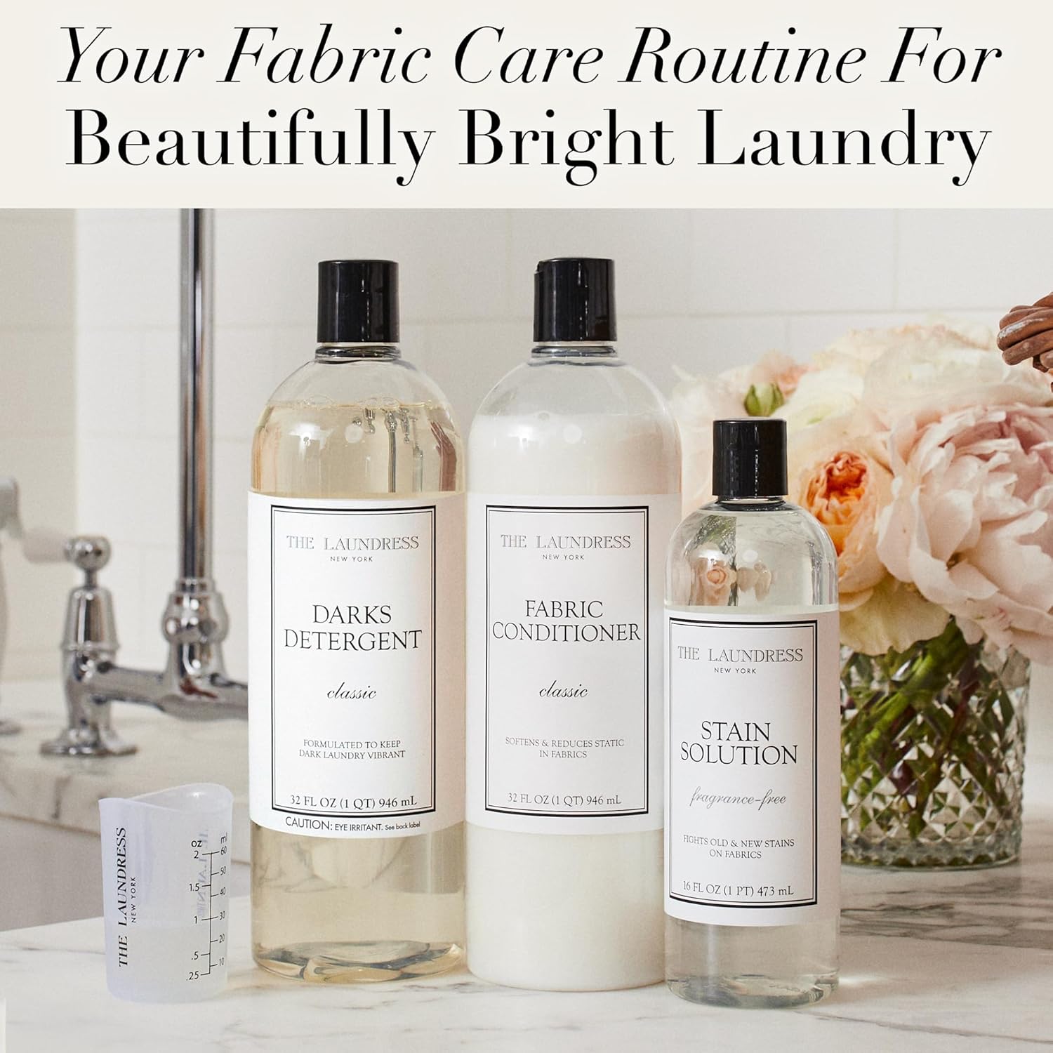 The Laundress Darks Detergent, Concentrated Laundry Detergent Liquid, For Rich Vibrant Colors, Tough on Stains, Classic Scent, 32 oz. - Image 8