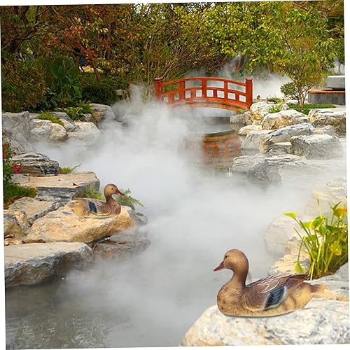 Miniatura 3 de Adornos de animales simulados, regalos de pájaros, escultura al aire libre, estatua de pato para exteriores, estatua de jardín de patos, figuras de