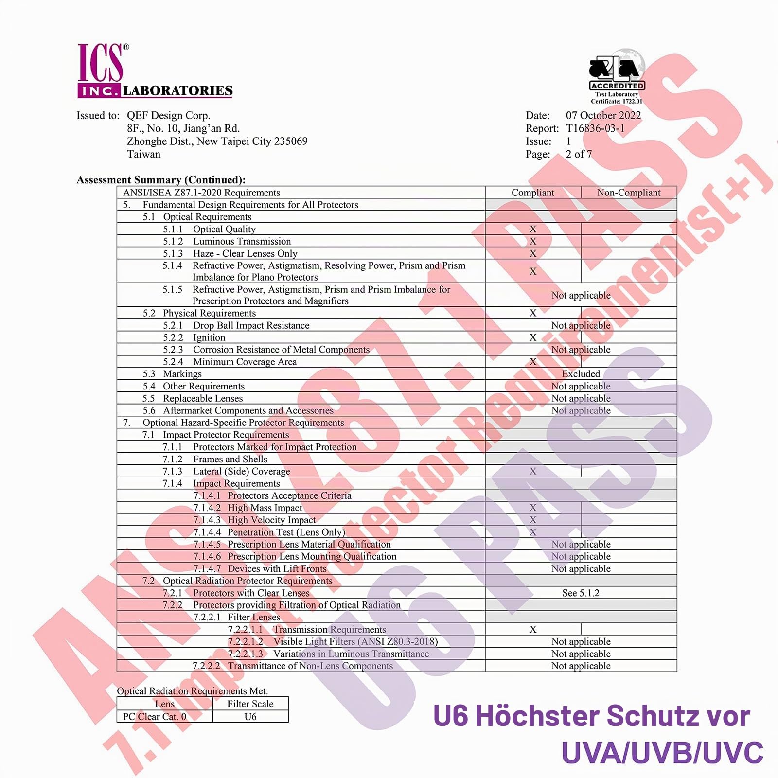 HTS HUNTERSKY TR90NZZ Schutzbrille mit Seitenschilden in kleiner Größe | ANSI Z87 Anti-Beschlag und kratzfest | geeignet für Labor und Zahnarzthelferin