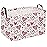 Sanjiaofeng Rectangular Valentine\'s Day Basket Love Storage Bins,Girls Storage Basket with Handles.Clothers,Books,Kid\'s Gifts Bins. (Bow Love)