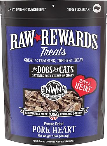 Miniatura 41 de Northwest Naturals Raw Rewards Golosinas de pechuga de pollo liofilizadas para perros y gatos, piezas de tamaño de bocados, saludable, 1