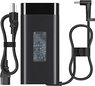 New 200W 10.3A Genuine Charger for HP Omen Pavilion 15 16 17 Gaming Laptop, ZBook Fury Create Studio Power 15 17 G3 G4 G5 G6 G7 G8 19.5V ADP-200HBB TPN-DA10 L00818-850 L00895-003 Power Supply