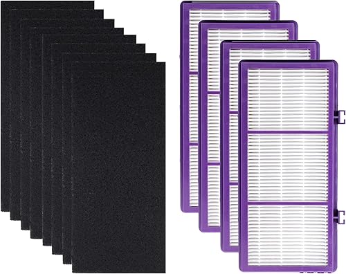 MaximalPower 4 filtros HEPA + 8 prefiltros compatibles con Holmes AER1 filtro removedor de alérgenos, piezas de repuesto # HAPF300AH-U4R,