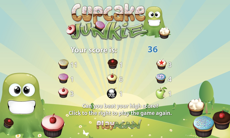 Yummy Cupcake Munch Accelerometer Game - App on Amazon Appstore