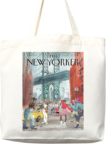 New Yorker tote bag, New Yorker magazine bag, New Yorker bag, New Yorker art, New yorker tote, art tote bag, aesthetic tote