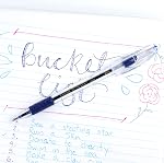 Pentel R.S.V.P. Stylo à bille, 1.0mm, Encre bleue, 12PK