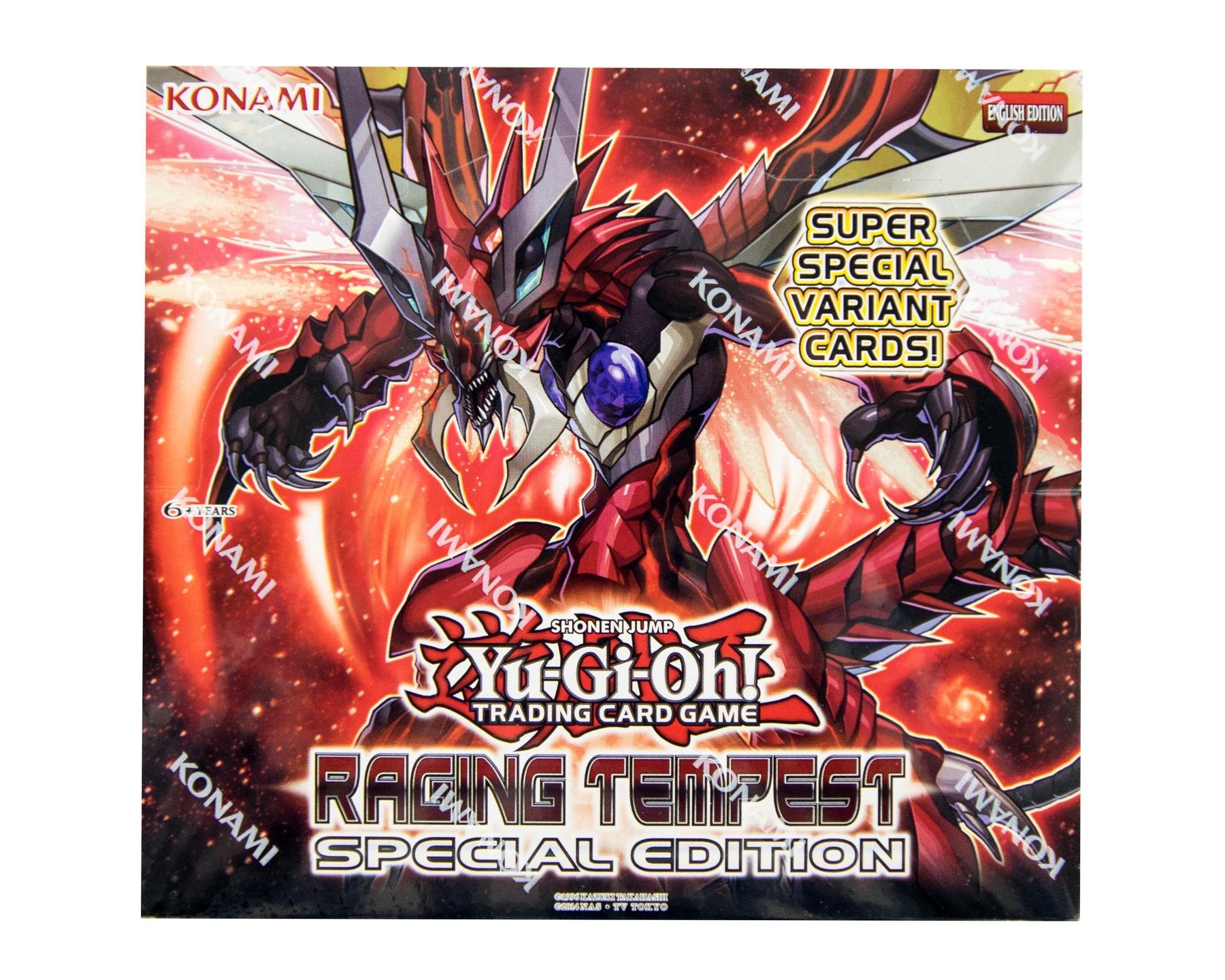 Yugioh Raging Tempest SE Display Booster Box - includes 30 packs [Special Edition]