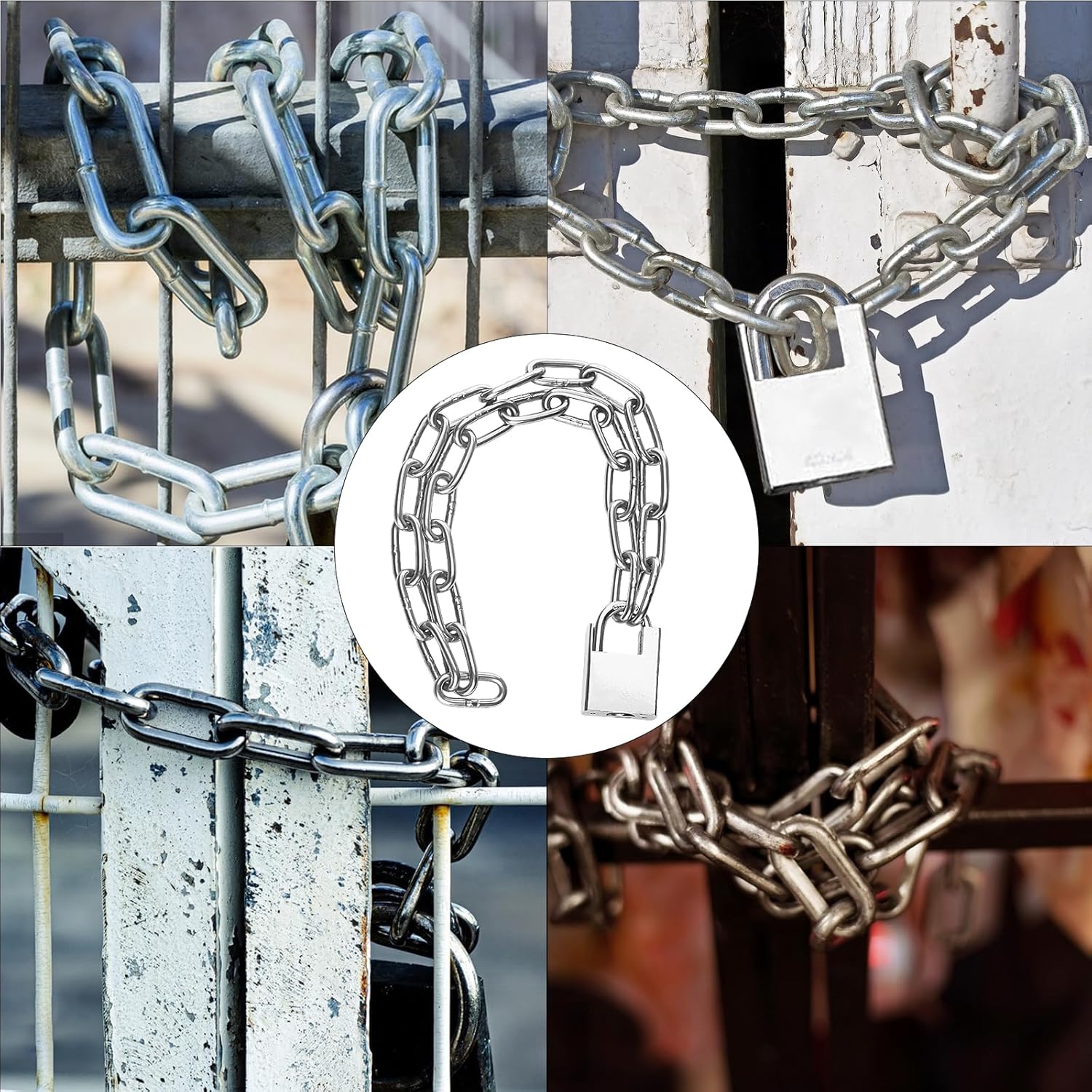 2pcs Bike Chain Lock, Security Chain Lock, Premium Bhutan Ubuy