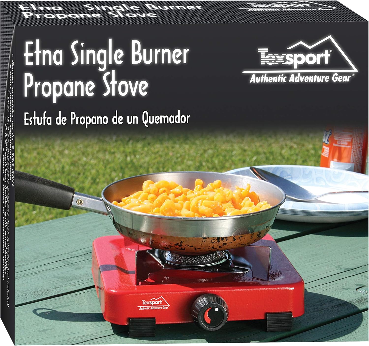 Sporting Goods Texsport Single Burner Propane Stove Outdoor Sports