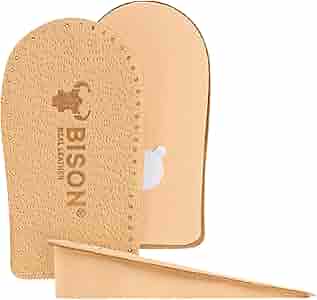 TaccoFiX Supporti Tallone In Pelle - Solette Autoadesive Con Ammortizzazione | Per Tallonite E Sport | Taglie 38-40 EU Beige - Foto 10