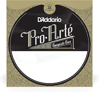 D'Addario J4406C Pro-Arte Nylon Extra Hard Tension Single Sixth String for Classical Guitar
