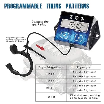 W◇TOMO  Amazon.com: Runleader Small Engine Hour Meter, Digital