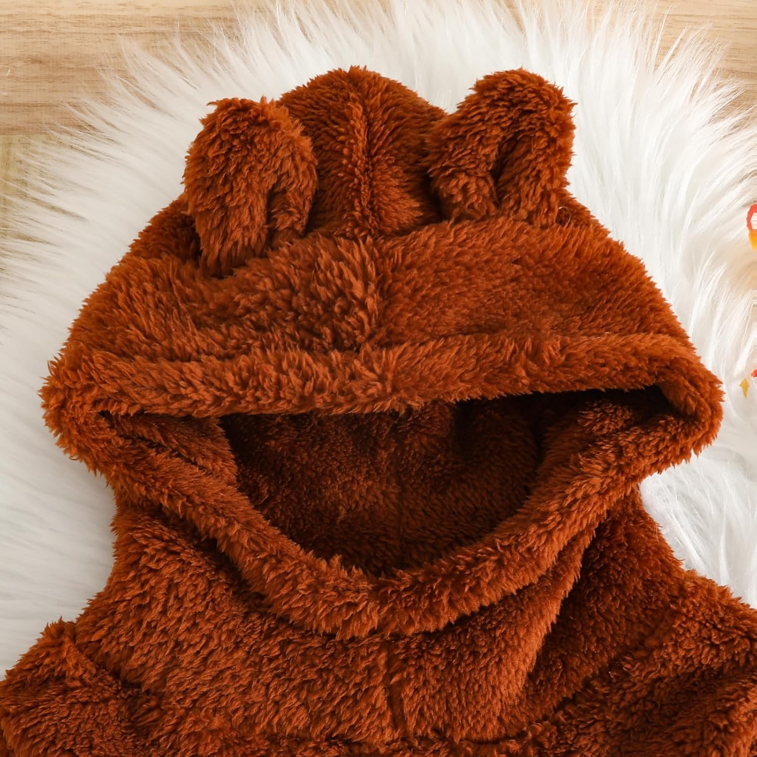 Kid Toddler Boy Clothes Casual Patch Fleece Hoodie Sweatshirt And Jogger Pants Knit Set - Image 5