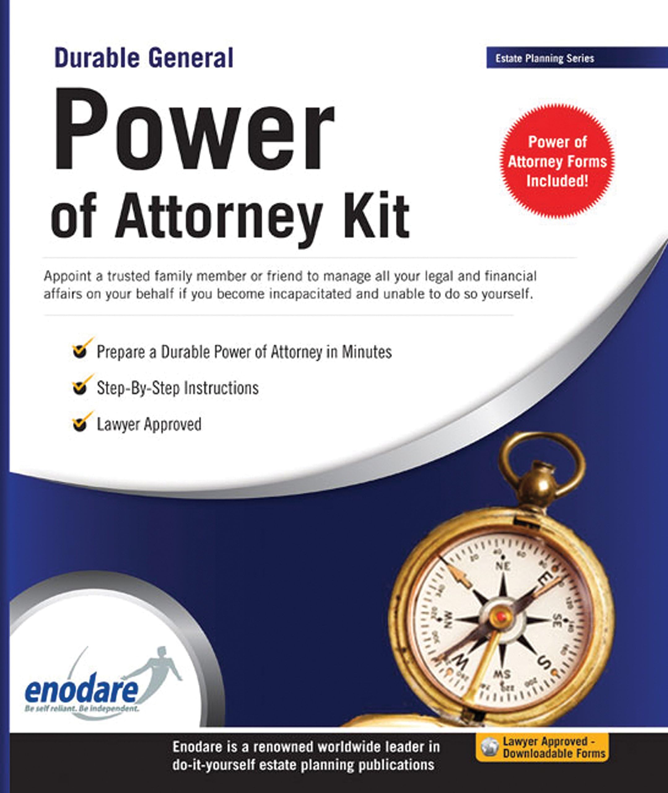 Durable General Power of Attorney (Estate Planning Series) Paperback – March 1, 2014