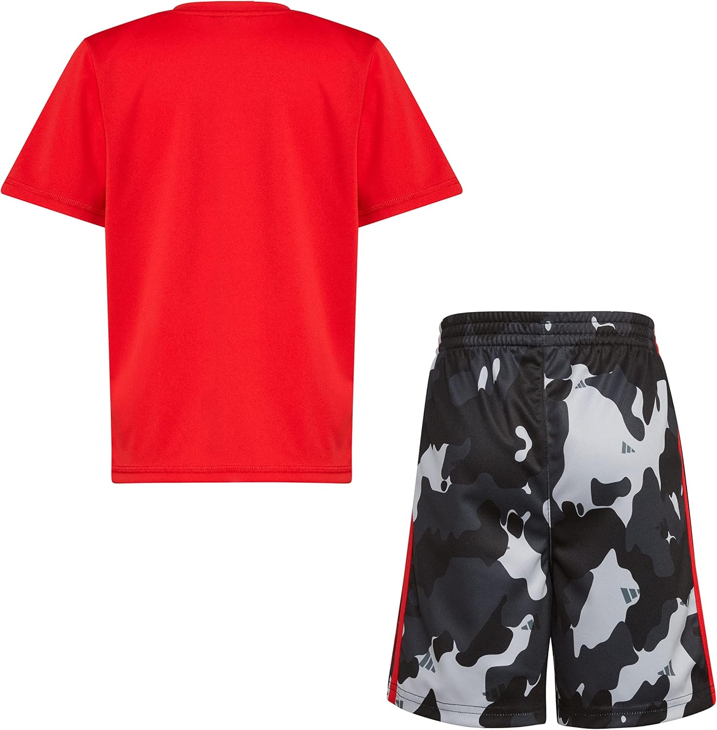 adidas baby-boys Poly Tee Aop 3s Short Set(infant) - Image 2