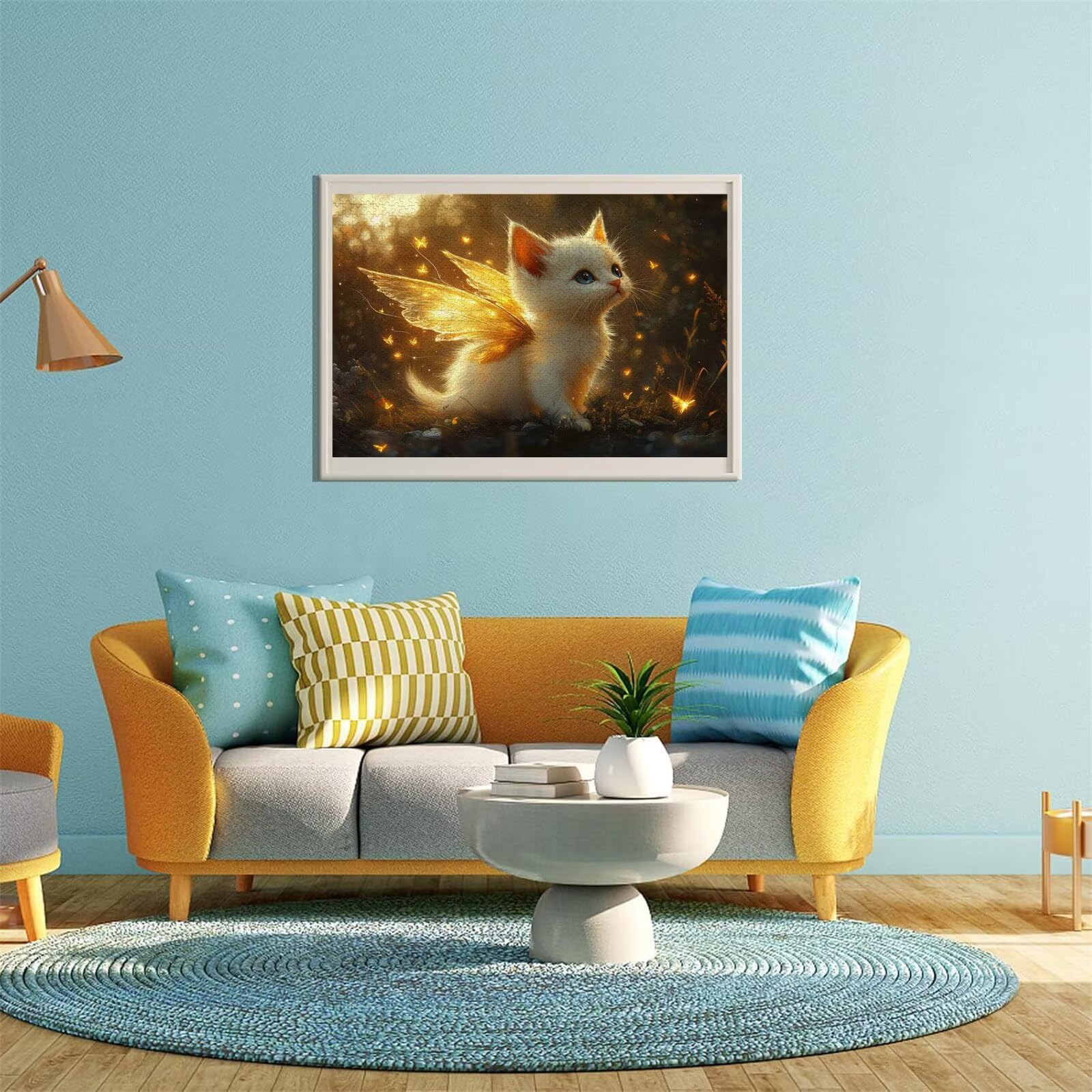 Puzzle Erwachsene 2000 Teile Katze Tier Educa Jigsaw für Kinder ab 8 Jahren Mädchen Jungen, Erwachsene Impossible Klassische Puzzles Schwer, Anspruchsvoll Spielspaß, Als Familienspiel 70x99cm t-672