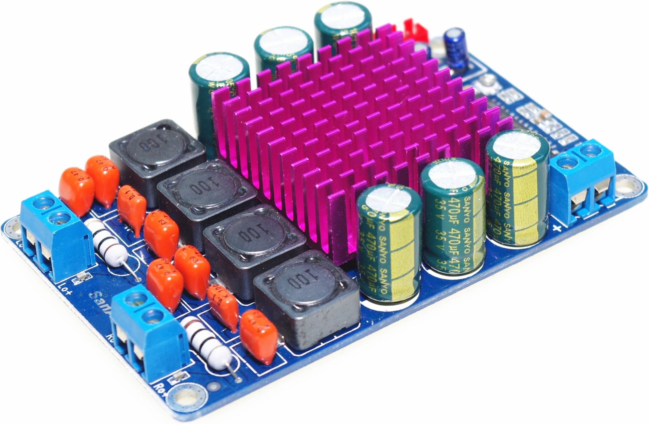 SMAKN TK2050 2x50w Dual track stereo D/Tdigital power amplifier HIFI board module