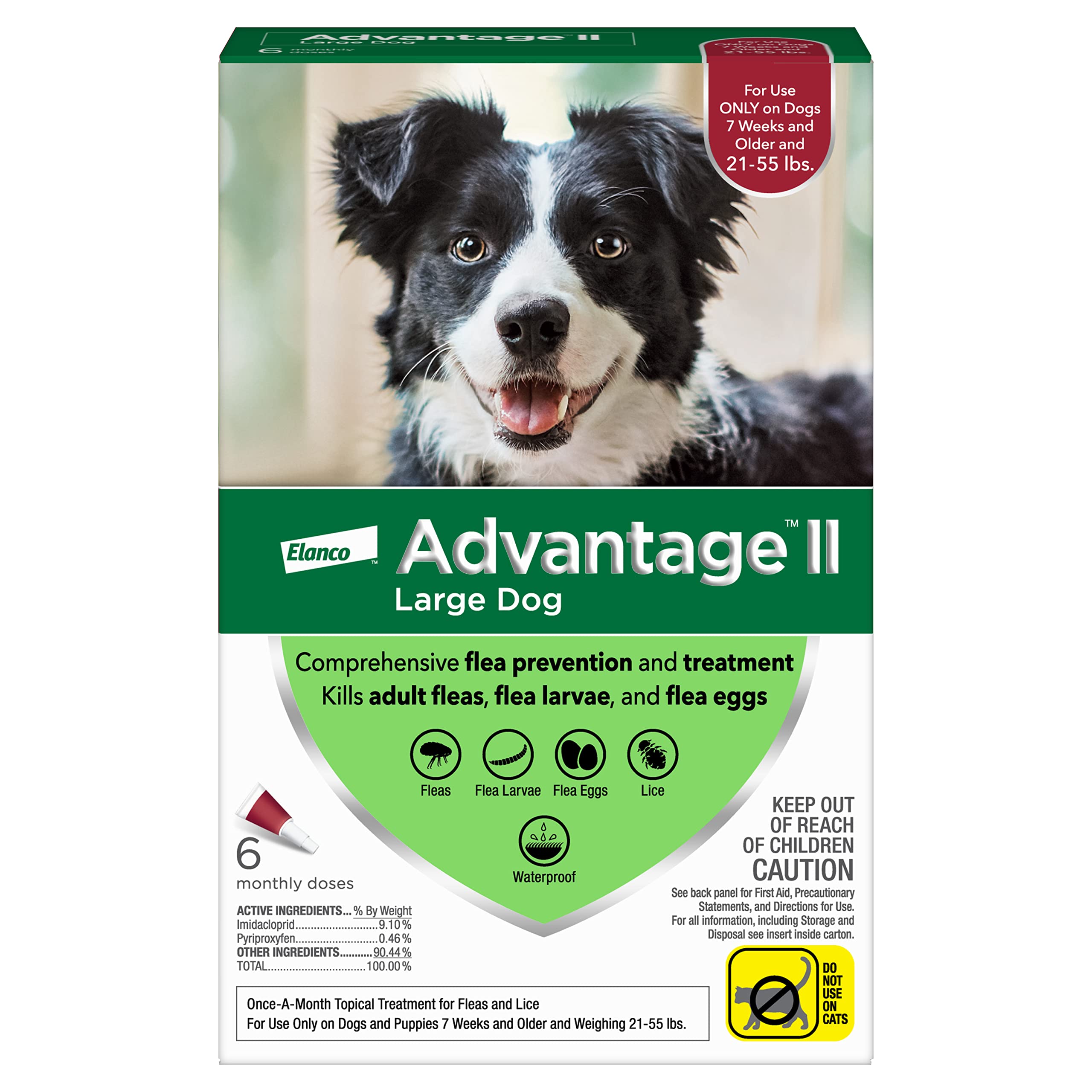 advantage ii extra large dog