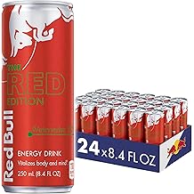Red Edition Watermelon Energy Drink, 8.4 Fl Oz, 24 Cans