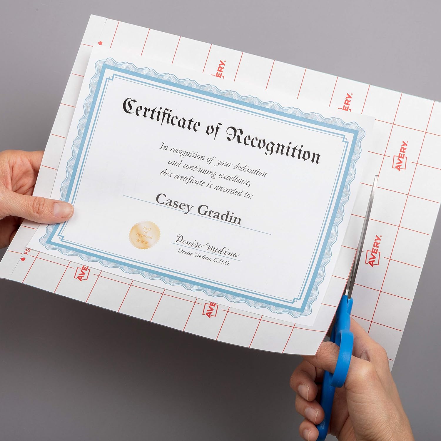 Avery Self-Adhesive Laminating Sheets, 9" x 12", Permanent Adhesive, 10 Clear Laminating Sheets (73603) : Laminating Supplies : Office Products