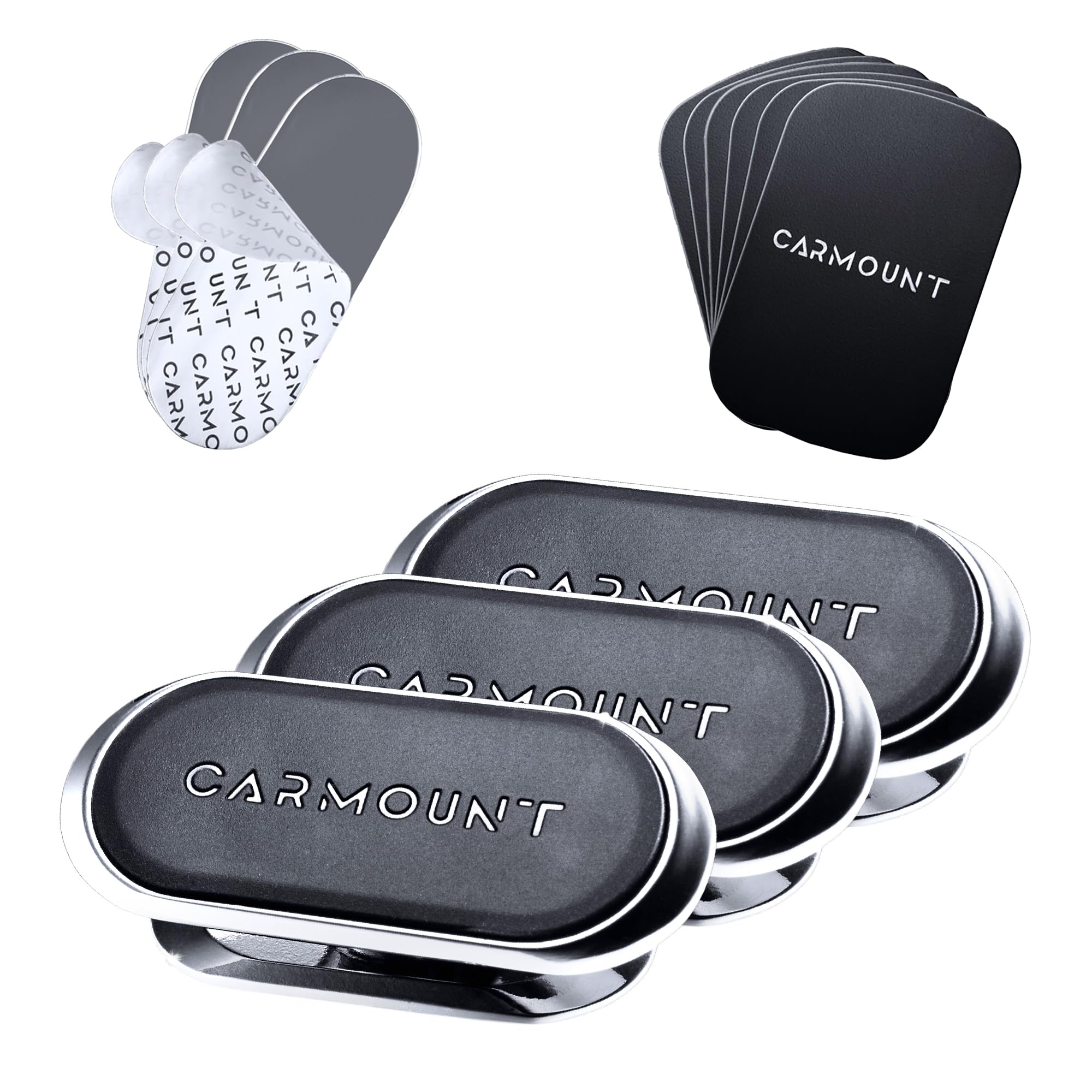 CARMOUNT F1 Dashboard Car Mount Magnetic Phone Holder for Car Ultra Strong 8X N52 Magnets 360 Rotation Universal