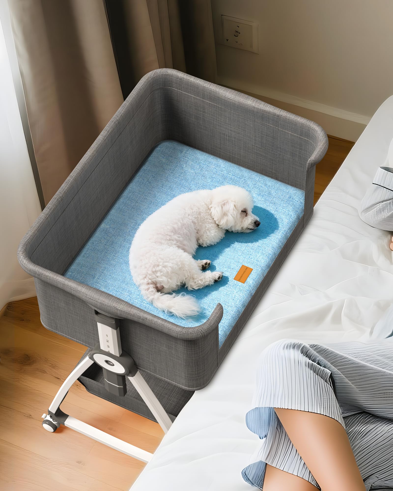 QUINTHOLAR Bedside Dog Bed