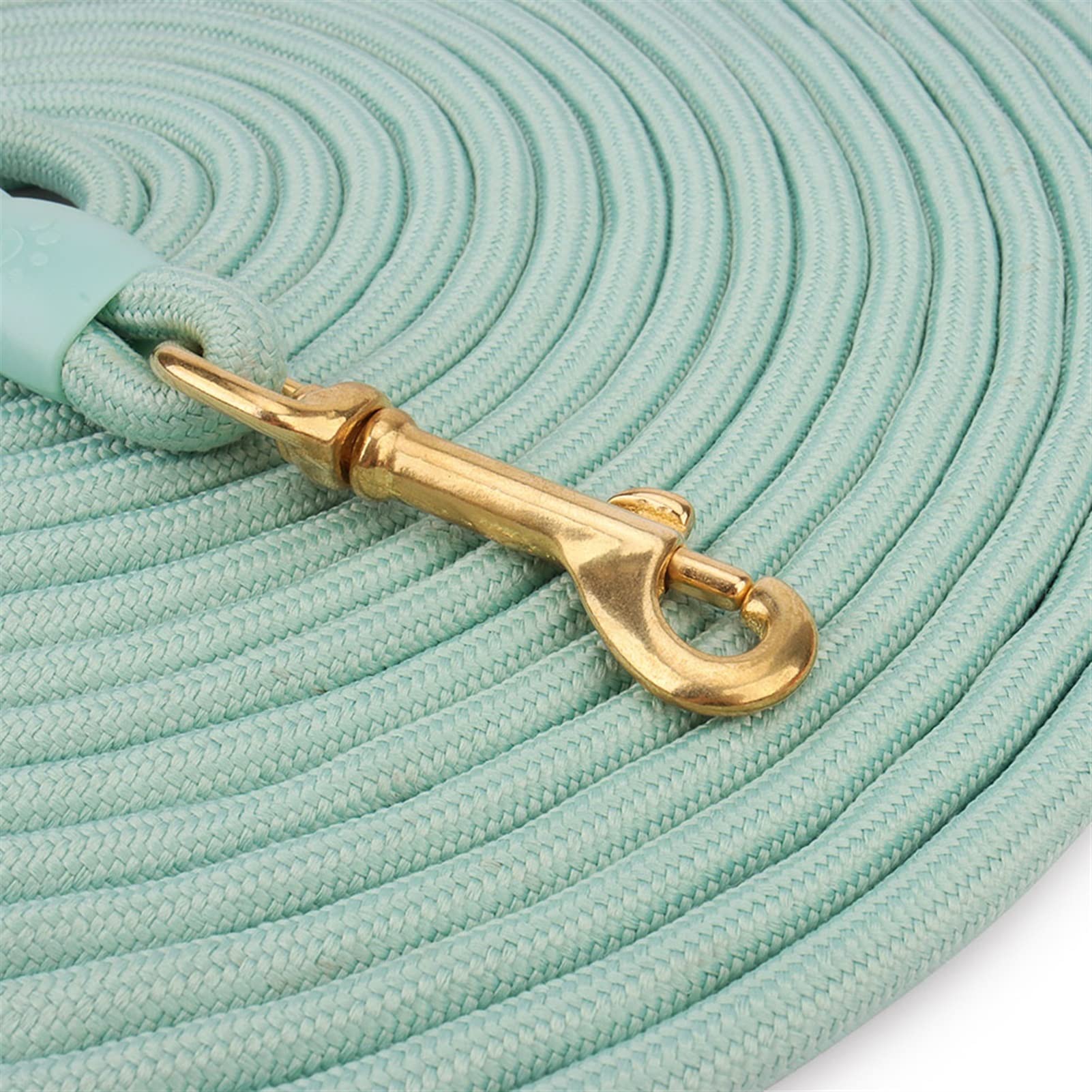 5M/10M Hundeleinen Lange Haustierleine Puppy Walk Training Rundes Seil for Kleine Mittelgroße Große Hunde Mit Schaumstoffgriff (Color : Coffee, Size : S 5M)