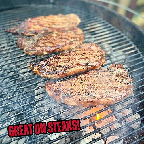 Miniatura 5 de Condimento de sal marina con pimienta  Pimienta negra y sal marina agrietada de 10 malla gruesa  Alimentos salvajes para correr, 7.2 onzas