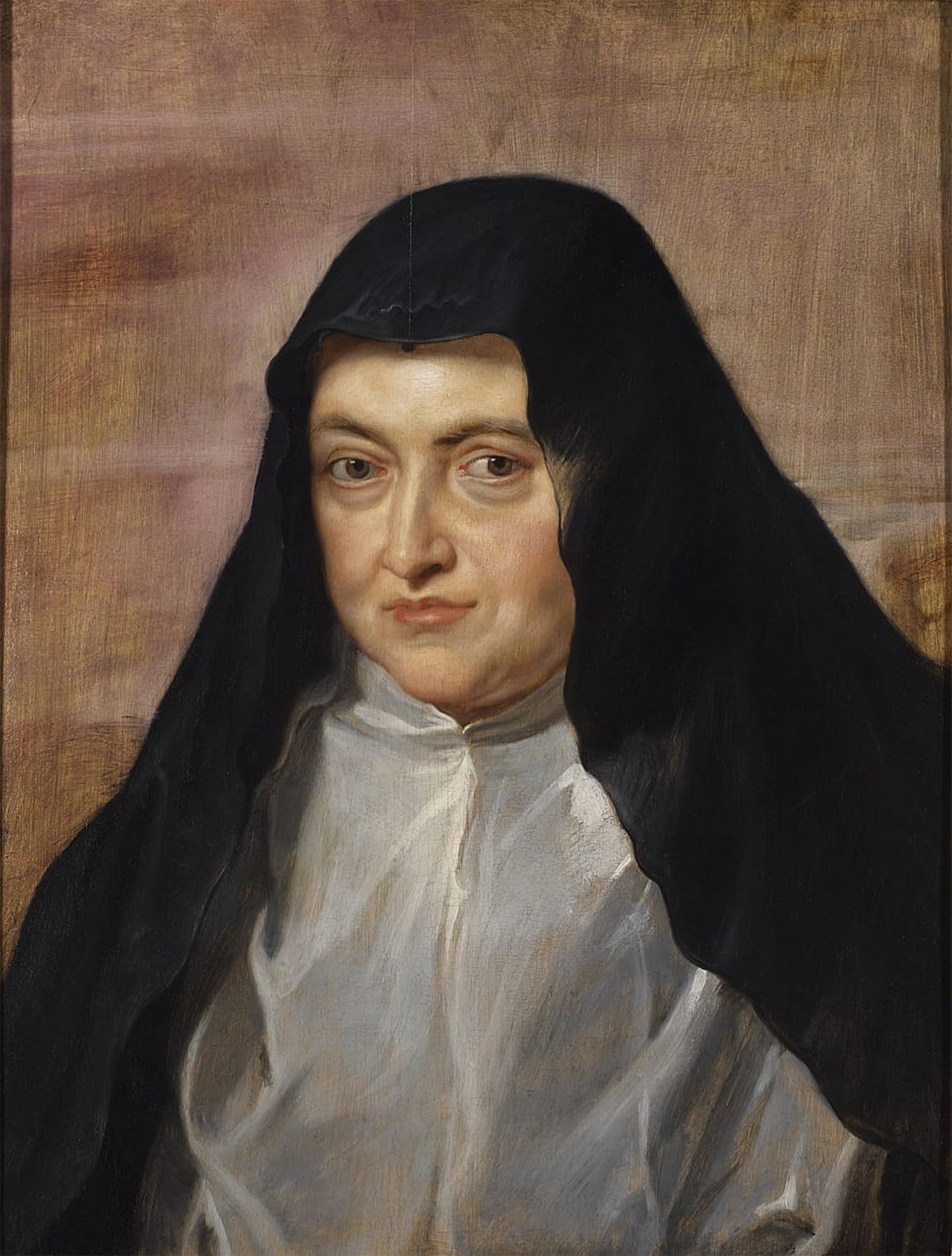 Posteriik No Frame Famous Animal Posters Vintage Picture Portrait Of Isabella Clara Eugenia Archduchess Of Austria As Nun By Peter Paul Rubens Modern Wall Decor For Home Decor 60X90cm