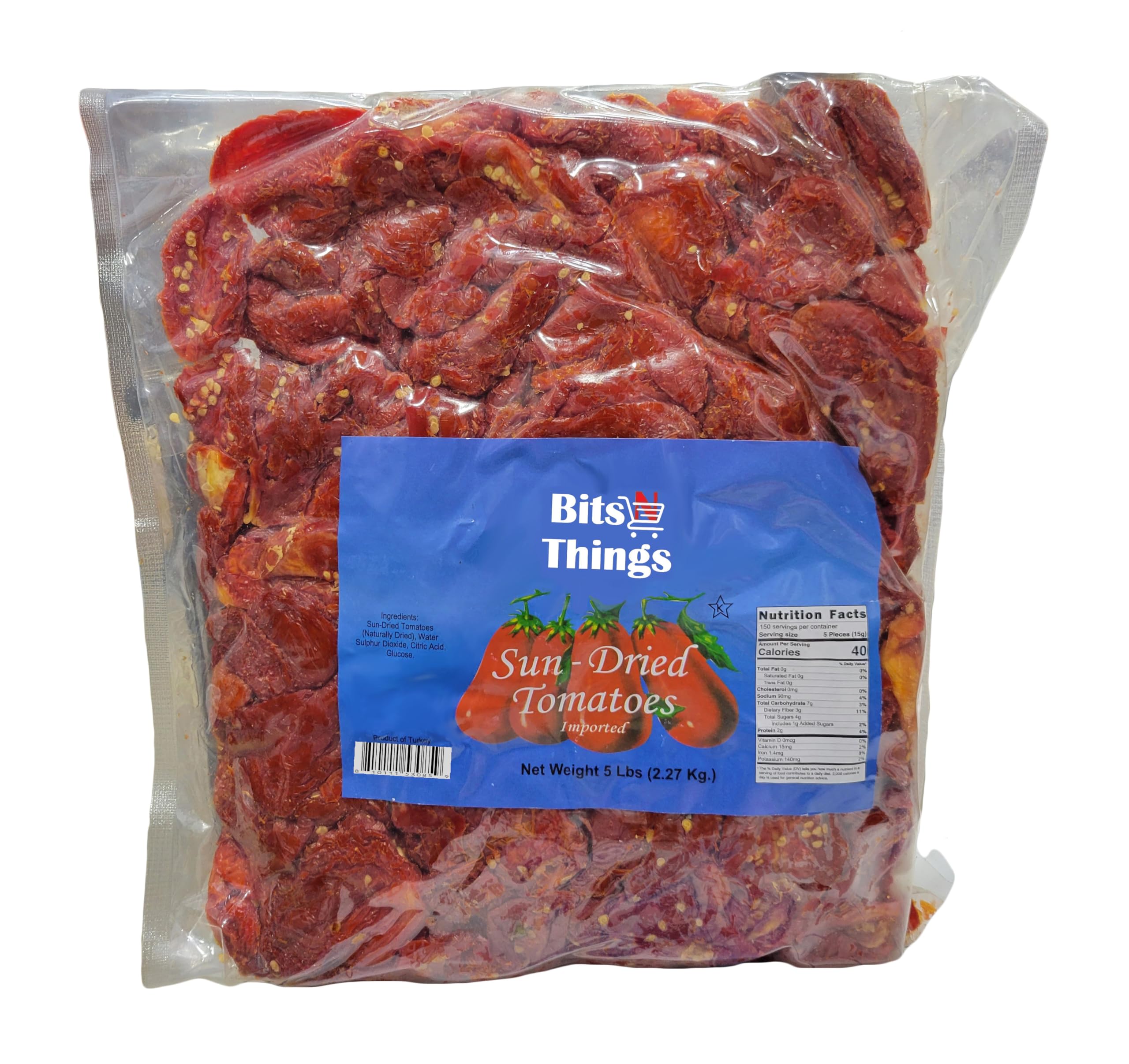Bits N Things Sun-Dried Tomatoes - 5 Pounds