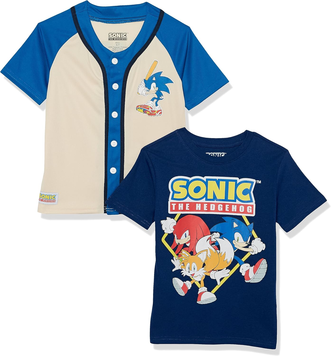 Sega - Brandclub - Sega Boys' Big Sonic The Hedgehog 2 Pack