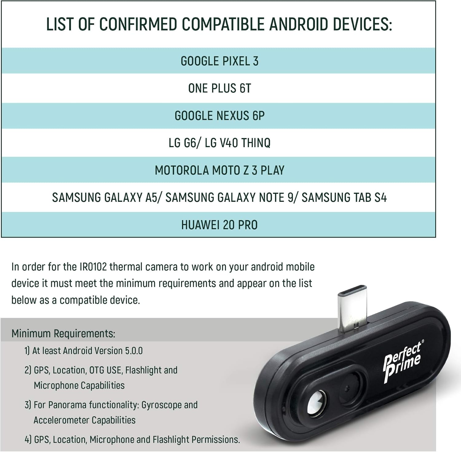 Prоmо Dіѕсоunt Uр Tо 70% оƒƒ PerfectPrime IR0102 Thermal Imager for Android Cell Phones, -4-572°F, 9 Hz Uр Tо 60% оƒƒ PerfectPrime IR0102 Thermal Imager for Android Cell Phones, -4-572°F, 9 Hz