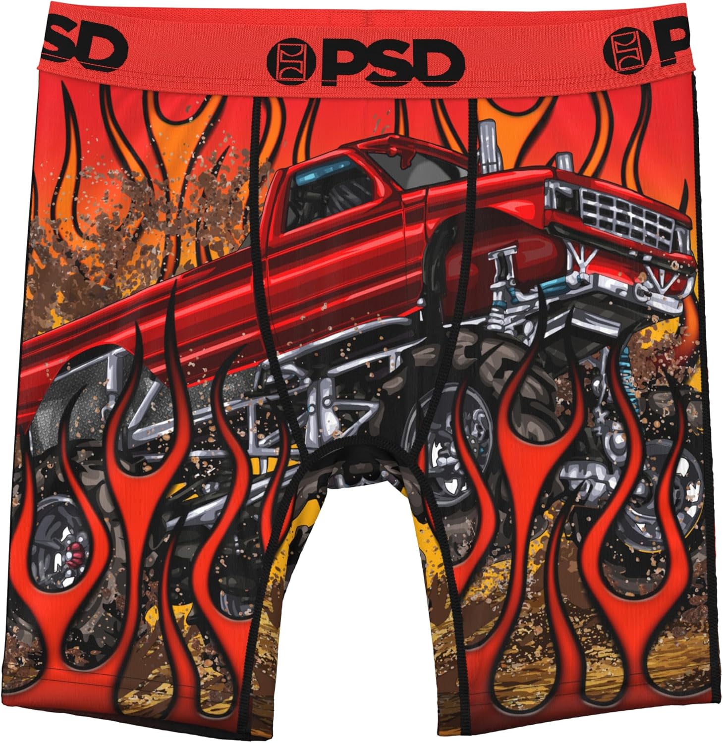 PSD Youth Car Graphic Boxer Briefs – Stretch Cotton Comfort Underwear - Image 3