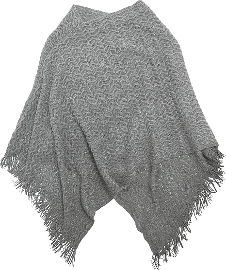 Amazon 着る3wayニットストール グレー ストール 通販