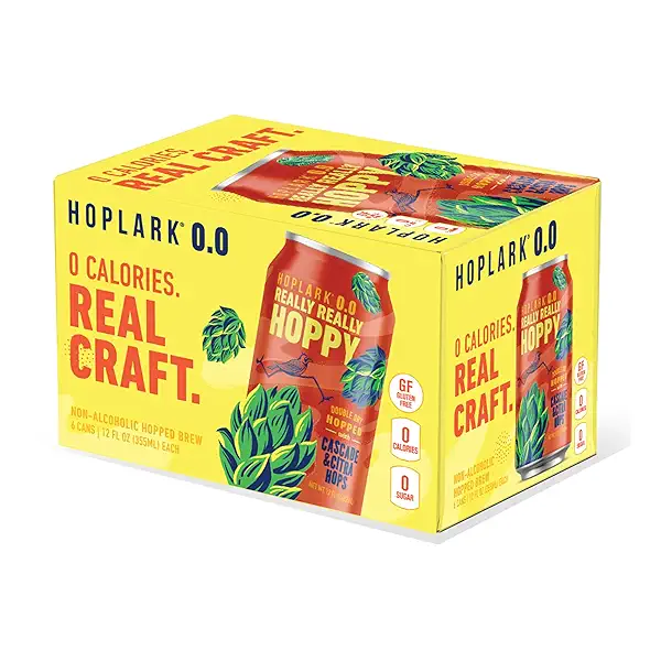 HOPLARK Non-Alcoholic Really Really Hoppy 6pk Cans, 12 FZ 2