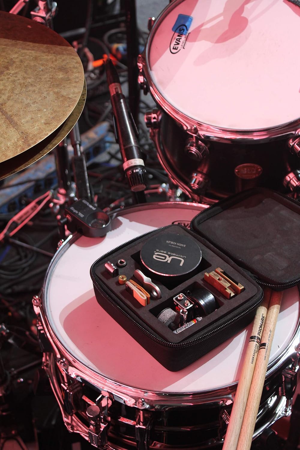 Basal Drum Basics - Drummers Equipment Case For Small Essentials Like Snareweight, IEM, Drum Key, Cymbal Rattlers, Moon Gels e.t.c