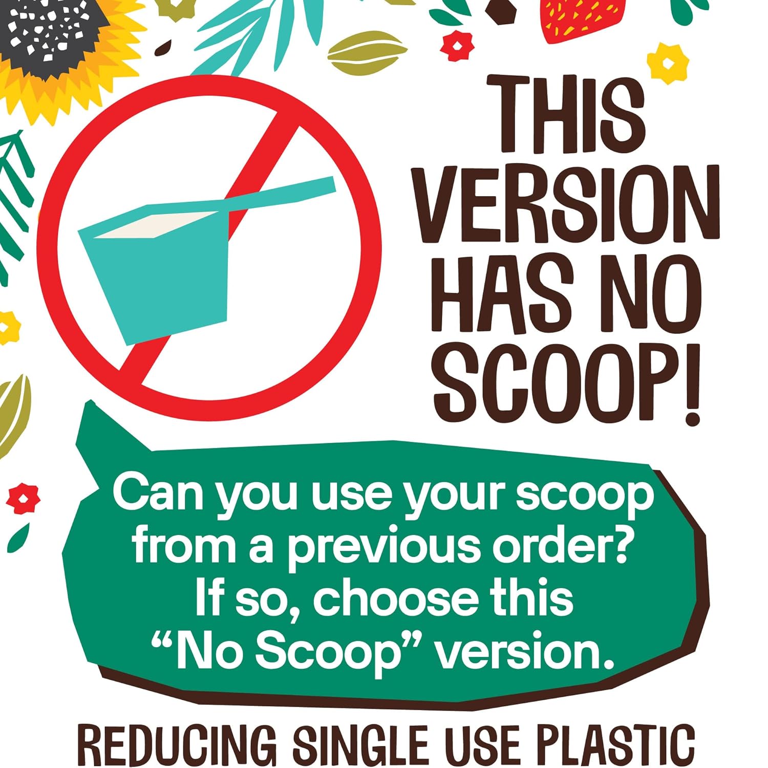 EarthChimp Organic Vegan Protein Powder - with Probiotics - Non GMO, Dairy Free, Non Whey, Plant Based Protein Powder for Women and Men, Gluten Free - 52 Servings 64 Oz (Plain & Unsweetened) No Scoop - Image 3