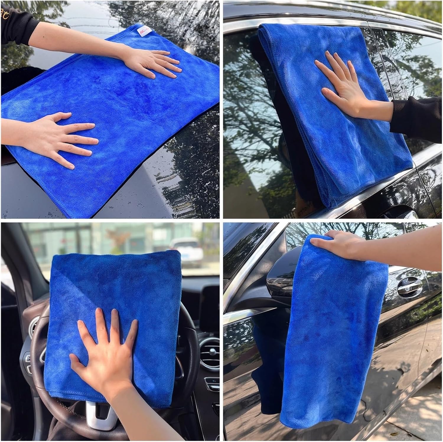 Car Washing and Drying Cloth, Extra Large Size for Efficient Vehicle Care(H)