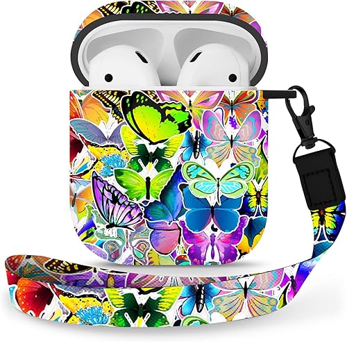 Miniatura 18 de Maxjoy Funda para Airpods Pro, serie de diseño de dibujos animados de anime, funda de Apple Airpod Pro para AirPods Pro 2019, fundas inalámbricas