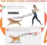 Looxmeer Hands Free Dog Running Lead with Adjustable Waist Belt 1.6–2.2m - 5
