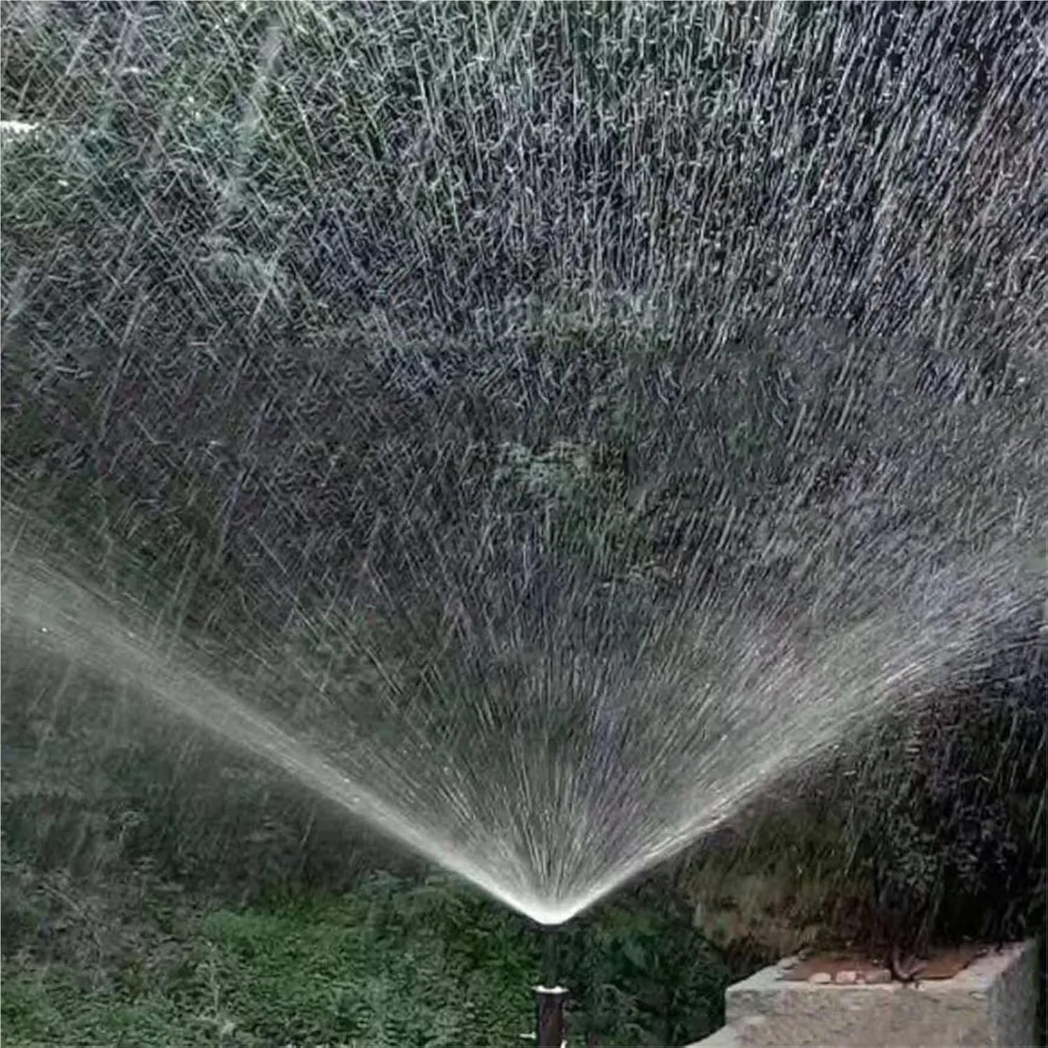 Pop Up Sprinkler 4Pcs Underground Spray Rotating Head Yard Heads Water Sprayer Abs Engineering Plastics for Lawn, Yard