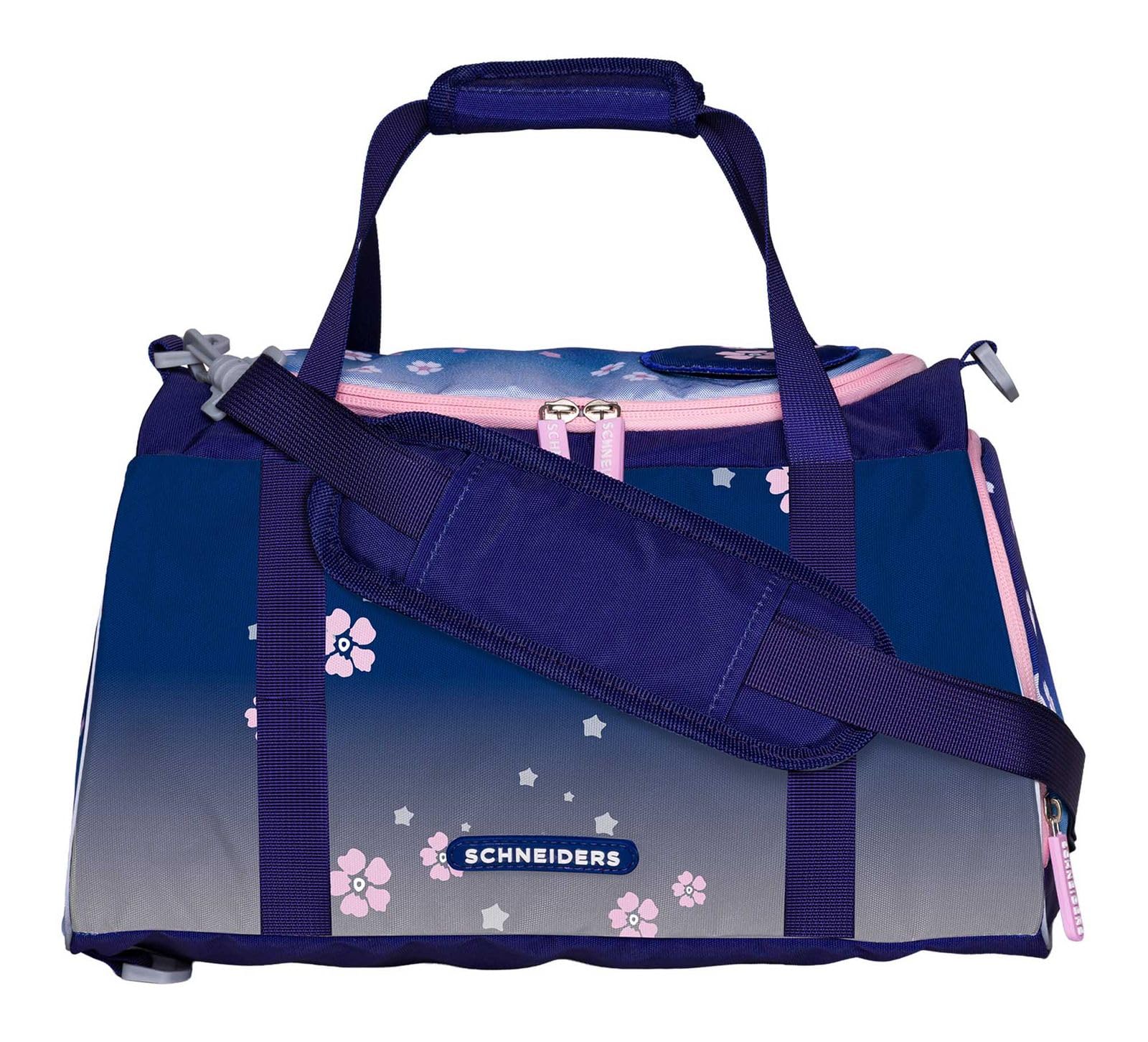 Schneiders Sporttasche Sportrucksack Sportbag 18L Blue Bloom dunkelviolett