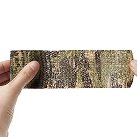 BISIBITA2 Sensi Wrap Grip Cover Sports Self Bandage Rolls 2-inch x 5-Yards 24pcs (Jungle Camo)