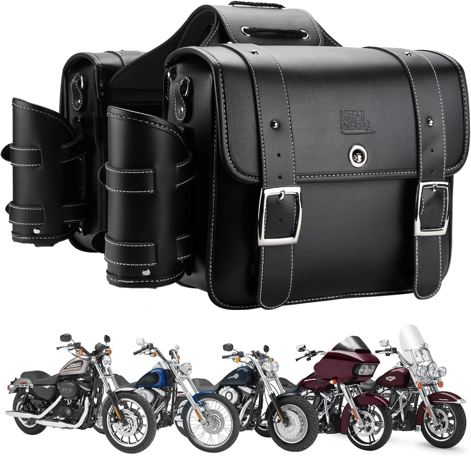 Sacoche Moto KEMIMOTO 65L - Sac De Transport Résistant | Équipement Moto Pratique