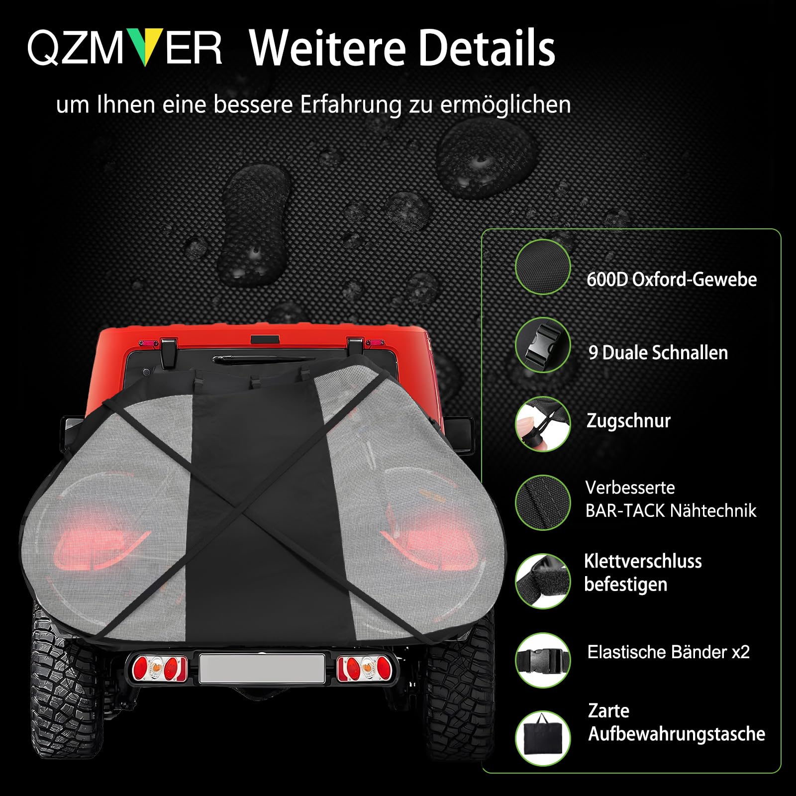 Wasserdichte Draußen-Fahrradaufbewahrung,Fahrradabdeckung für Transport von 2 Fahrrädern,heavy duty PU Beschichtung Fahrrad und E-Bike Transportschutz-204*92*127CM