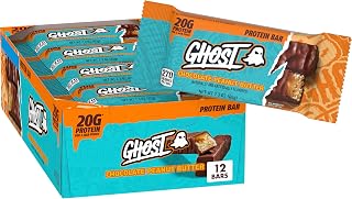 Ghost Chocolate Peanut Butter Protein Bar