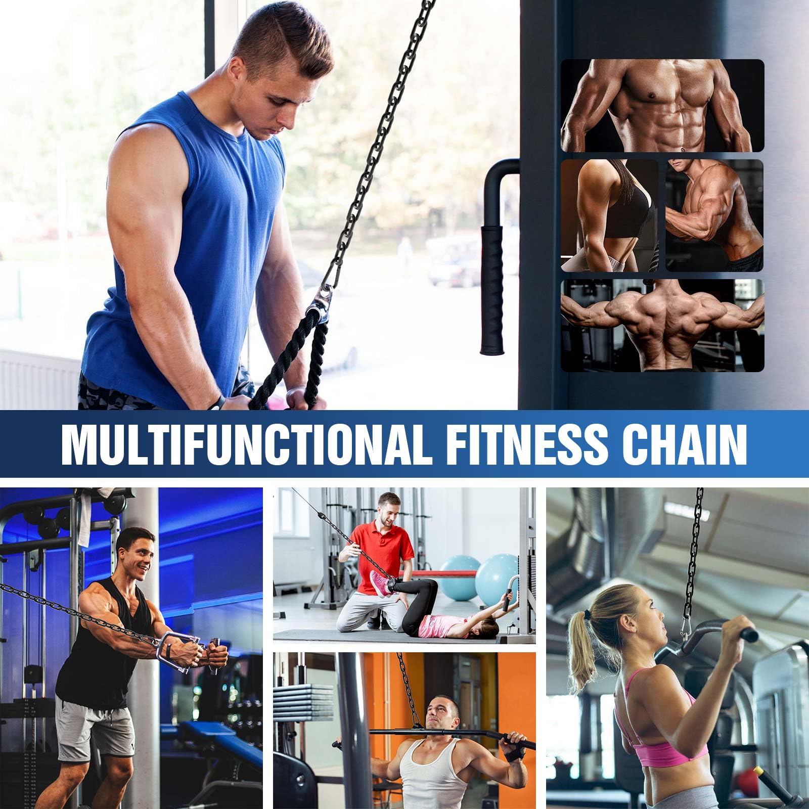 Amazon | Mixizigoz フィットネスチェーン、ウェイトリフティング