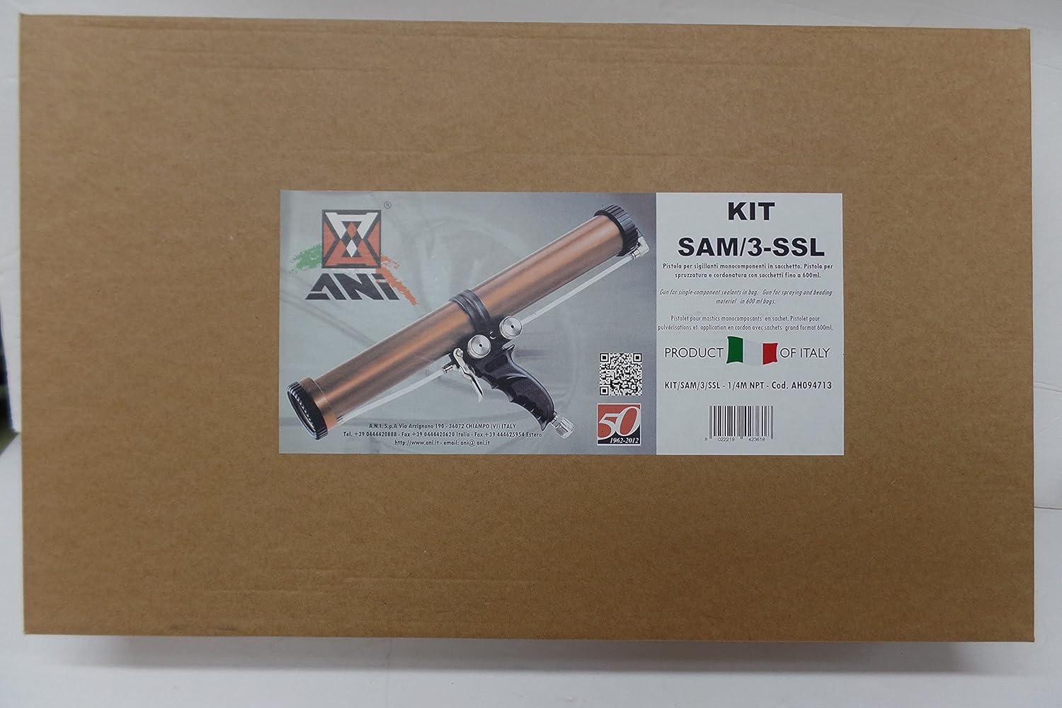 ANI KIT SAM/3-SSL caulking Seam sealant Single Component Gun