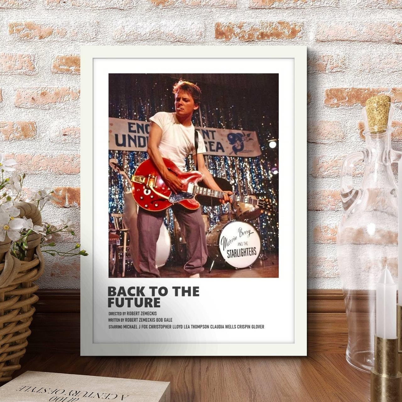 ①ポスター確認用 Amazon.co.jp: 映画ポスター バックトゥザフューチャー デザイン1